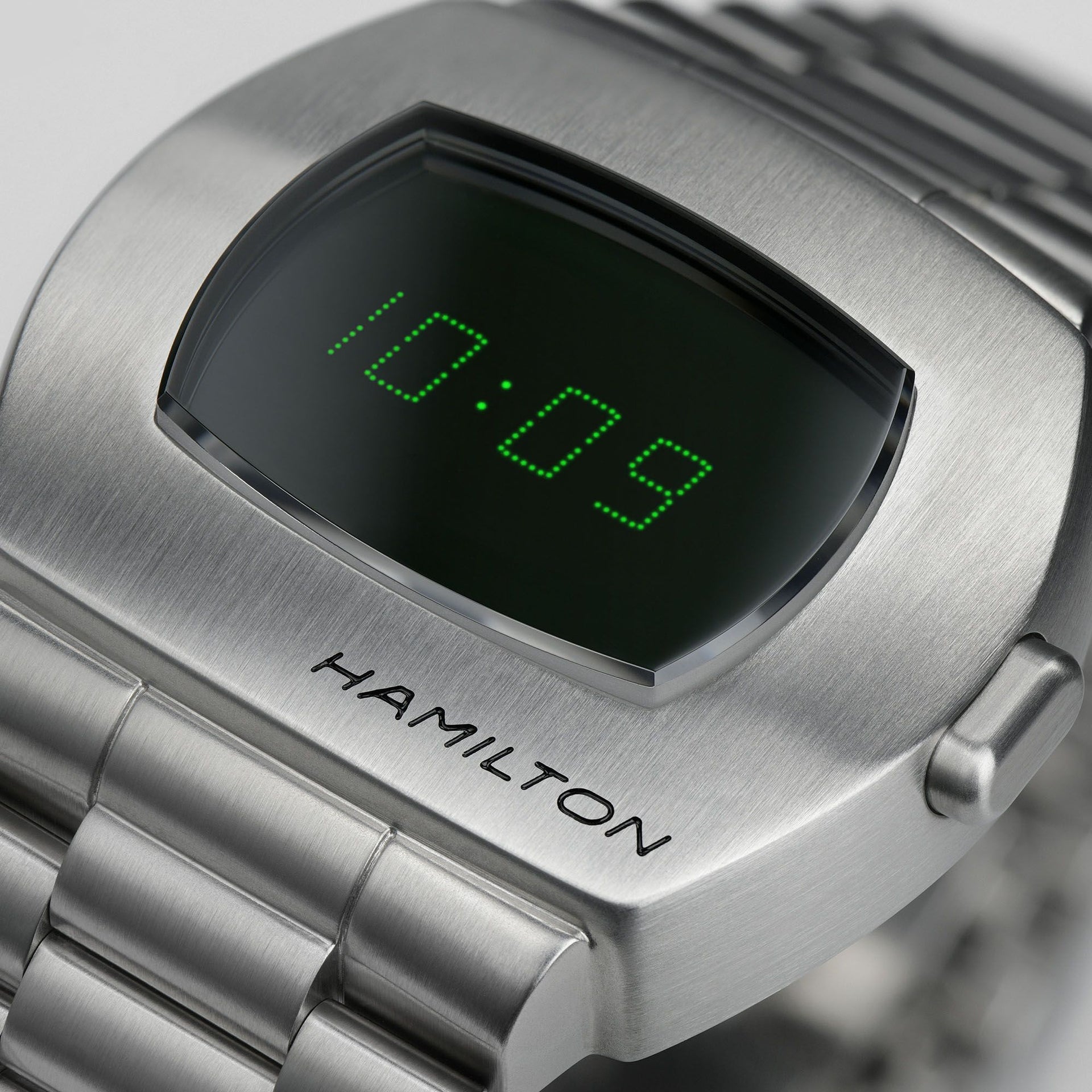 Hamilton PSR Digital Quartz (cadran noir et vert / 41 mm)