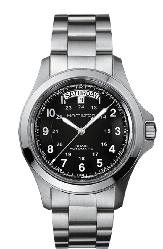 Hamilton Khaki Field King Auto Black Dial 40mm Steel
