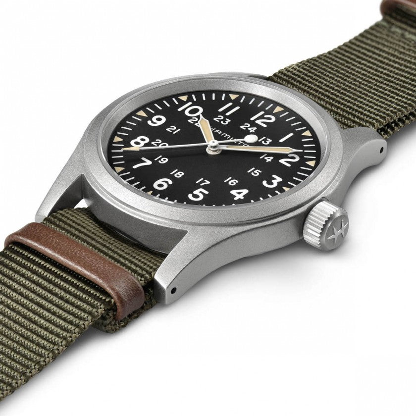 Hamilton Khaki Field Mechanical (Black Dial / 38mm)