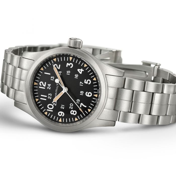 Hamilton Khaki Field Mechanical (Black Dial / 38mm)