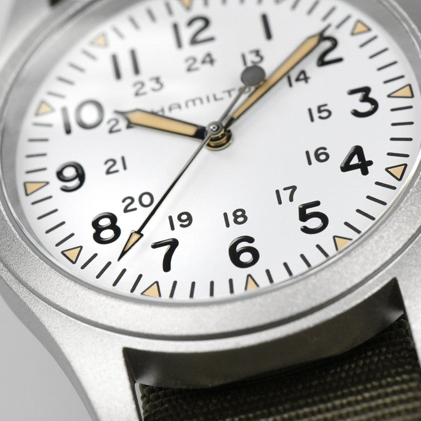 Hamilton Khaki Field Mechanical (cadran blanc / 38mm)