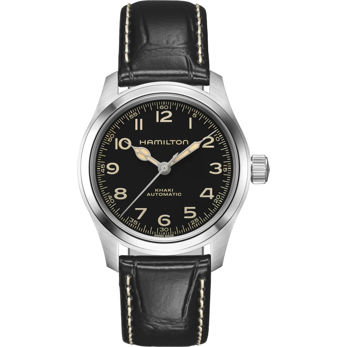 Hamilton Khaki Field Murph Auto Black Dial 38mm Hemsleys