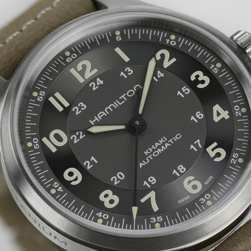 Hamilton Khaki Field Titanium Auto (cadran noir / 42mm)