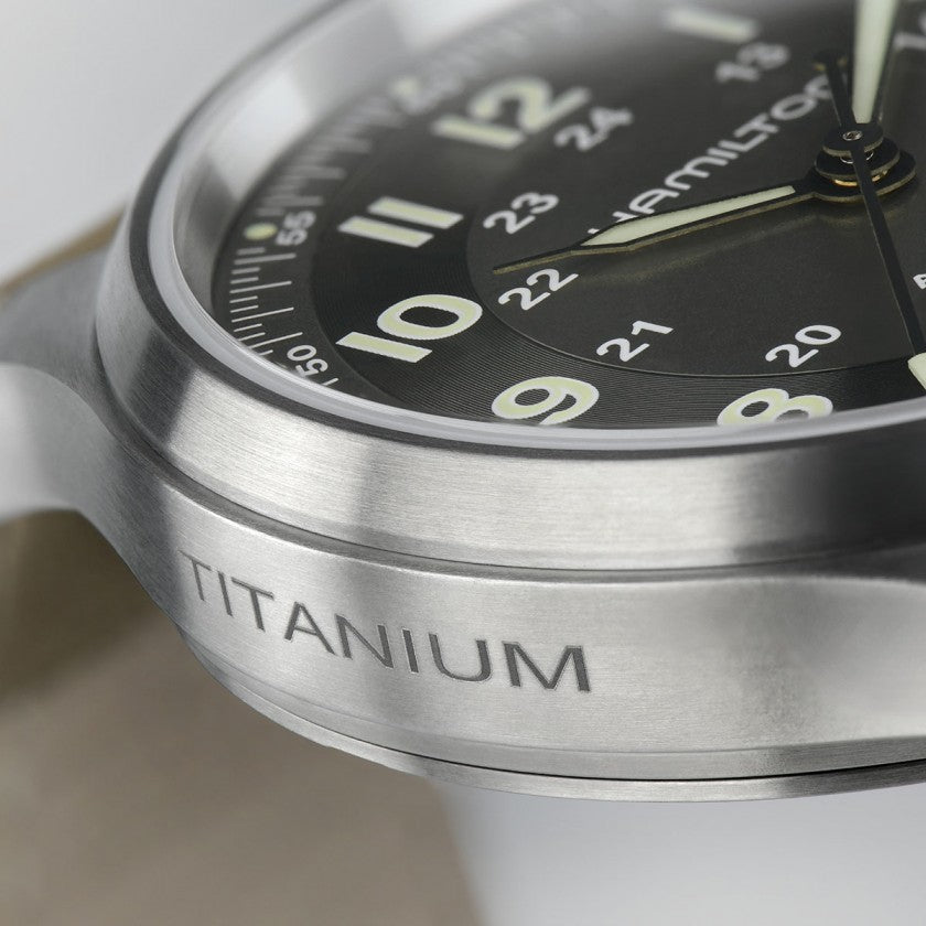 Hamilton Khaki Field Titanium Auto (cadran noir / 42mm)