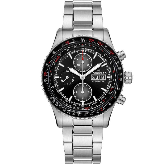 Hamilton Khaki Aviation Converter Auto Chrono (Black Dial / 44mm)
