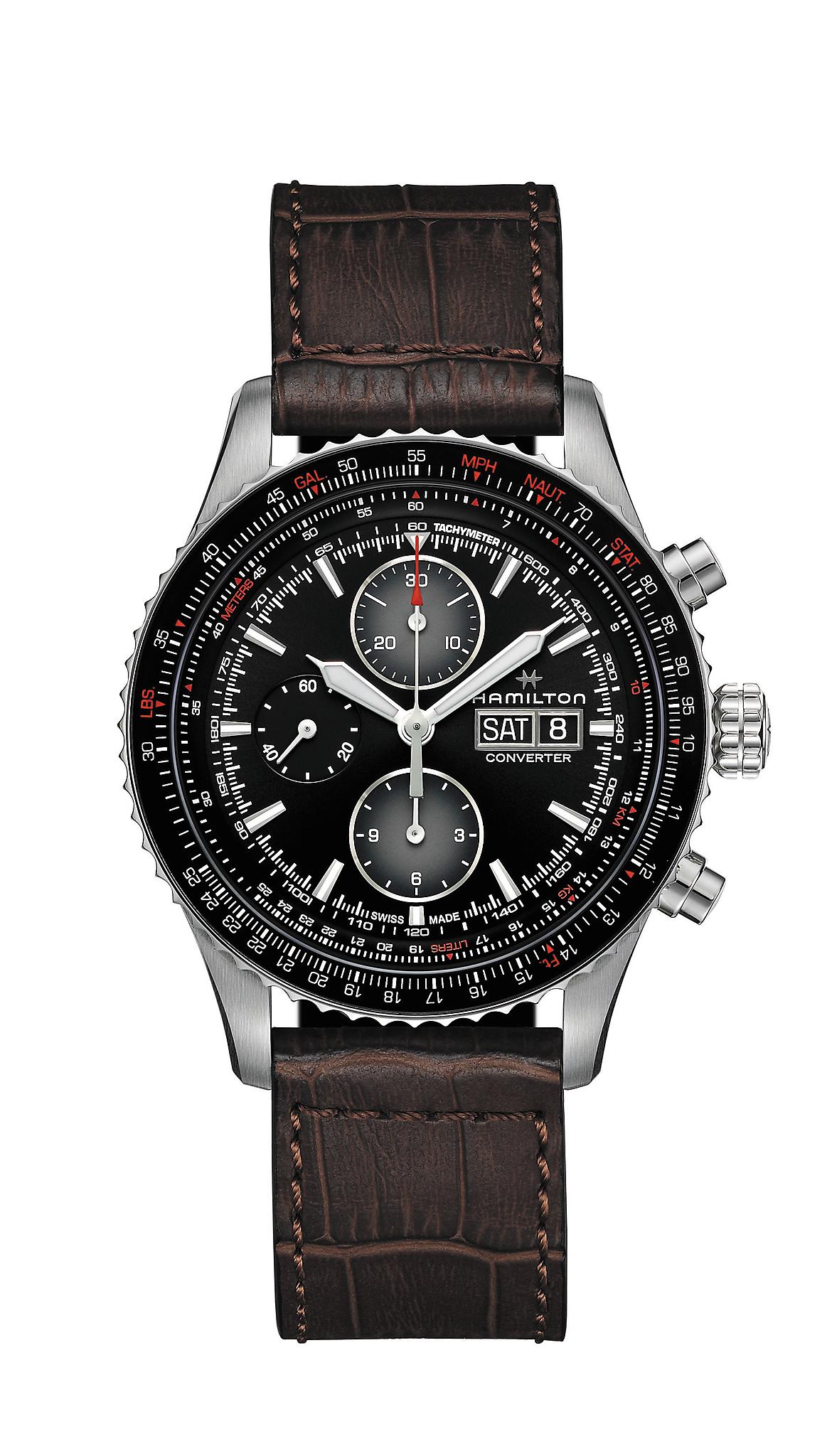 Hamilton Khaki Aviation Converter Auto Chrono (Black Dial / 44mm)