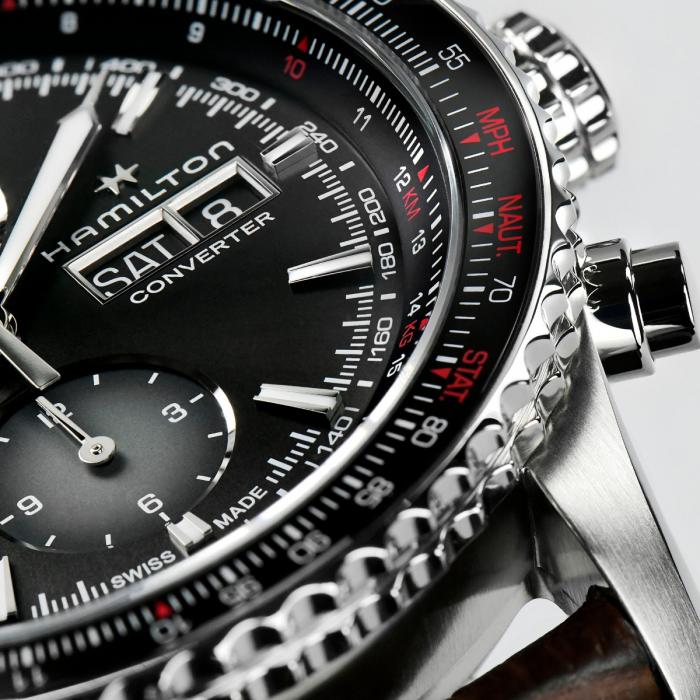 Hamilton Khaki Aviation Converter Auto Chrono (Black Dial / 44mm)