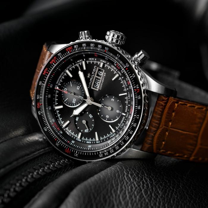 Hamilton Khaki Aviation Converter Auto Chrono (Black Dial / 44mm)