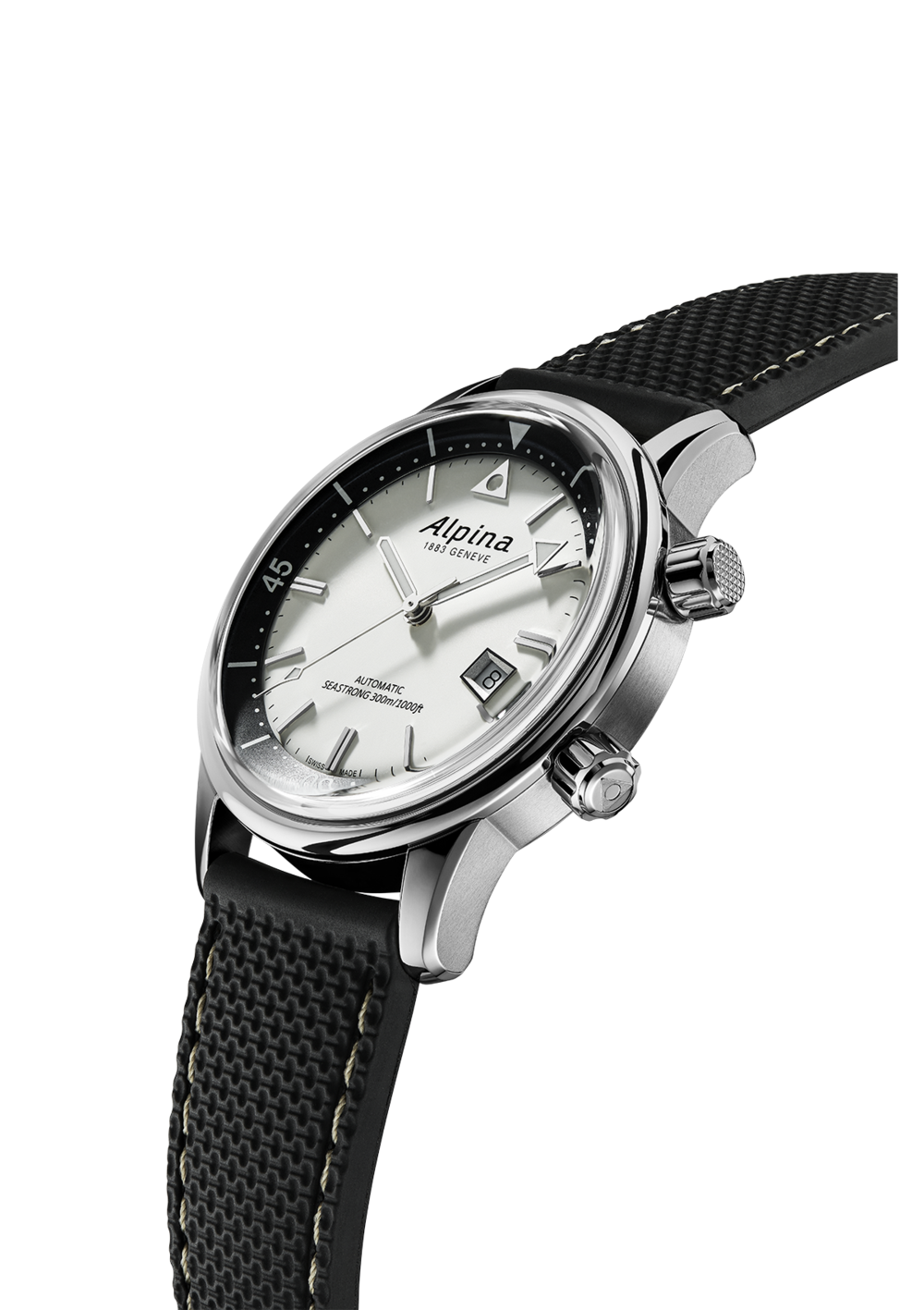 Alpina Seastrong Diver Heritage Automatic (Silver Dial / 42mm)