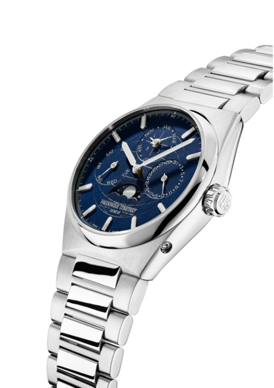 Frédérique Constant Highlife Calendrier perpétuel automatique (cadran bleu / 41mm)