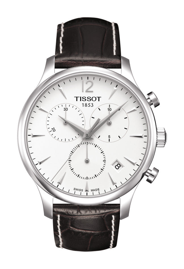 Tissot Tradition Quartz Chronograph (Silver Dial / 42mm)